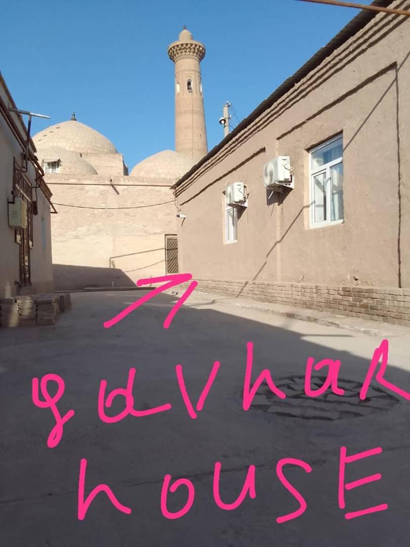 Hotel Gavhar House Khiva Esterno foto